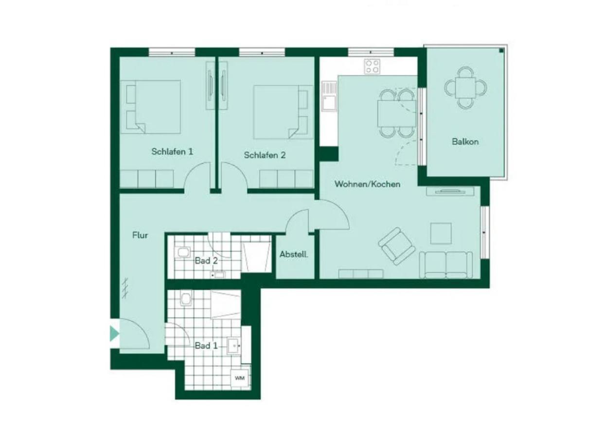 Apartment "Sanddorn" - Haffresidenz Garz  Экстерьер фото